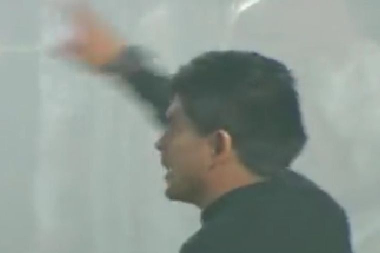 Ibarra pidió por la suspensión del partido entre Gimnasia y Boca. Foto: Sportscenter