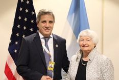 Luis Caputo tuvo un encuentro clave con la Secretaria del Tesoro de Estados Unidos. Foto: Gobierno