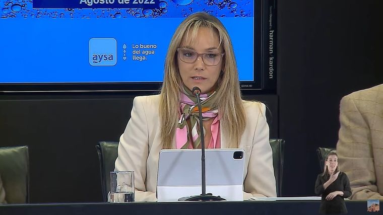 Malena Galmarini recibió una pregunta incómoda por parte de Mirtha Legrand este domingo respecto a una reciente controversia en Aysa