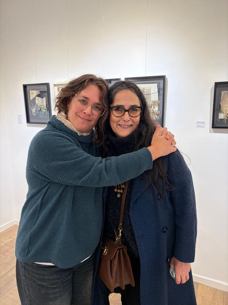 Laura Rudman y Sandra Barrozo. Laura Rudman y Sandra Barrozo.