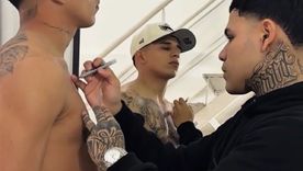 Flores fue protagonista ante Recoleta y luego se realizó un enorme tatoo.