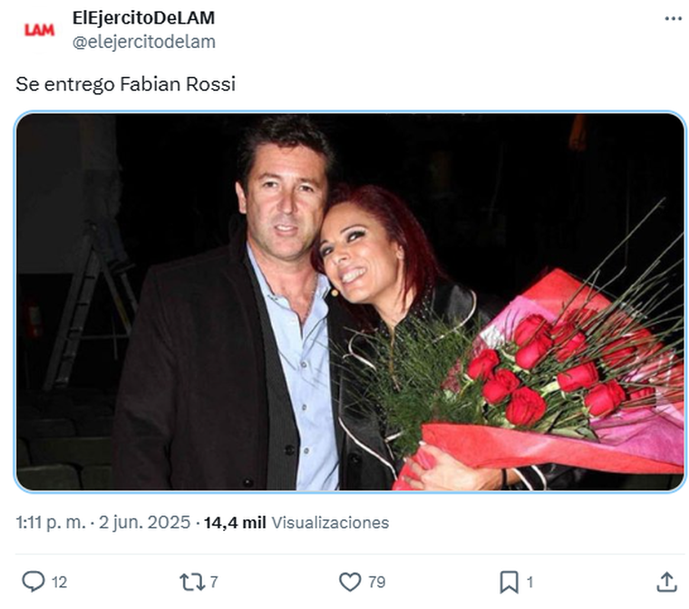 El ex de Iliana Calabró finalmente se entregó en la Justicia. El ex de Iliana Calabró finalmente se entregó en la Justicia.
