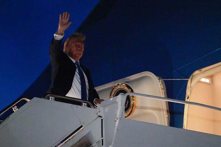 La partida de Trump, antes de que terminara la cumbre del G7, ha desconcertado a sus aliados.