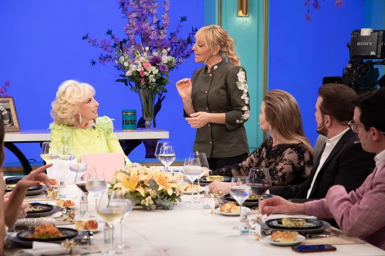 Mirtha Legrand y Jimena Monteverde