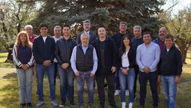La reunión tras la definición de los candidatos, sin Álvaro Martínez. 