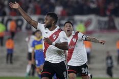 River se llevó el clásico ante Boca por 1 a 0. Foto: EFE River se llevó el clásico ante Boca por 1 a 0. Foto: EFE