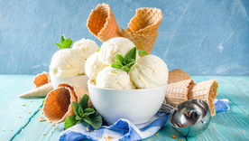 Helado de vainilla hecho en casa: receta tradicional y personalizable Foto: Shutterstock