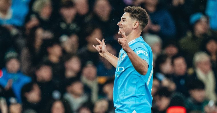 El cordobés continúa con un gran presente. Foto: Manchester City