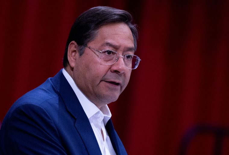 El presidente de Bolivia, Luis Arce, le contestó a Javier Milei por poner en duda el intento de Golpe de Estado en su país Foto: Telam