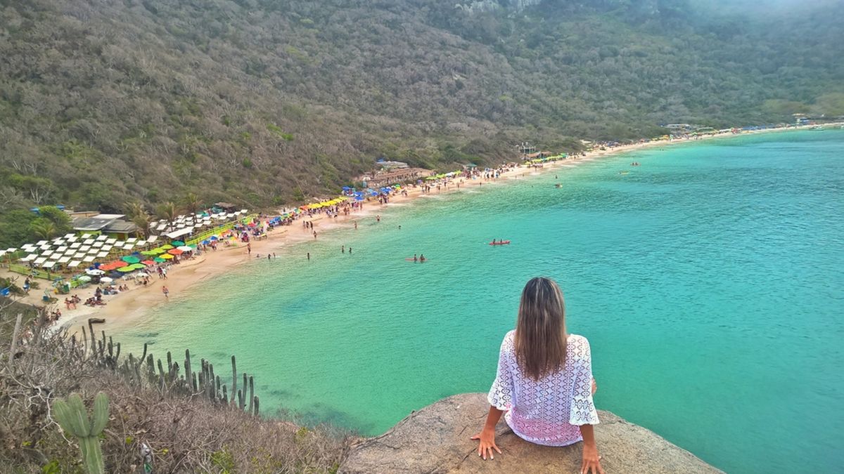 La playa 