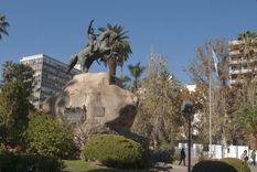En esta provincia, San Martín está presente en cada calle, en cada esquina, en cada plaza. Foto: Municipalidad de Mendoza