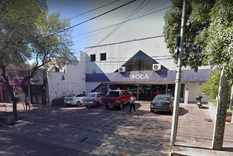 La sucursal asaltada por delincuentes Foto: Captura Google Maps.