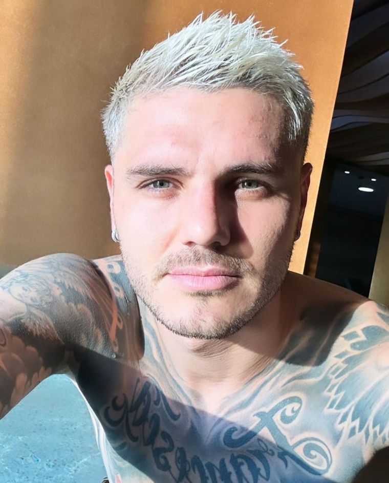Mauro Icardi se mostró con una conocida figura Foto: Instagram @mauroicardi