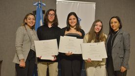 La Legislatura distinguió a estudiantes mendocinos que participarán en un programa internacional de excelencia