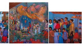 Alfredo Gramajo Gutiérrez, El pesebre, Navidad 1939 Alfredo Gramajo Gutiérrez, El pesebre, Navidad 1939