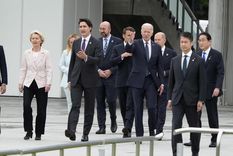 Grupo G7 El G7, en su cita en Hiroshima, Japón. Foto: Efe.