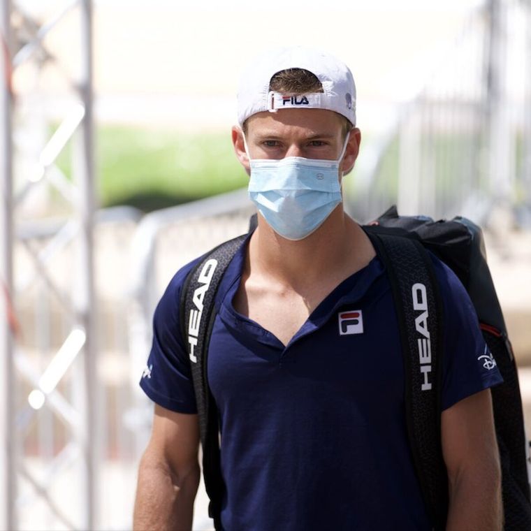 Schwartzman palpitó el regreso de Argentina en la Copa Davis. Foto: Open Parc Auvergne-Rhône-Alpes