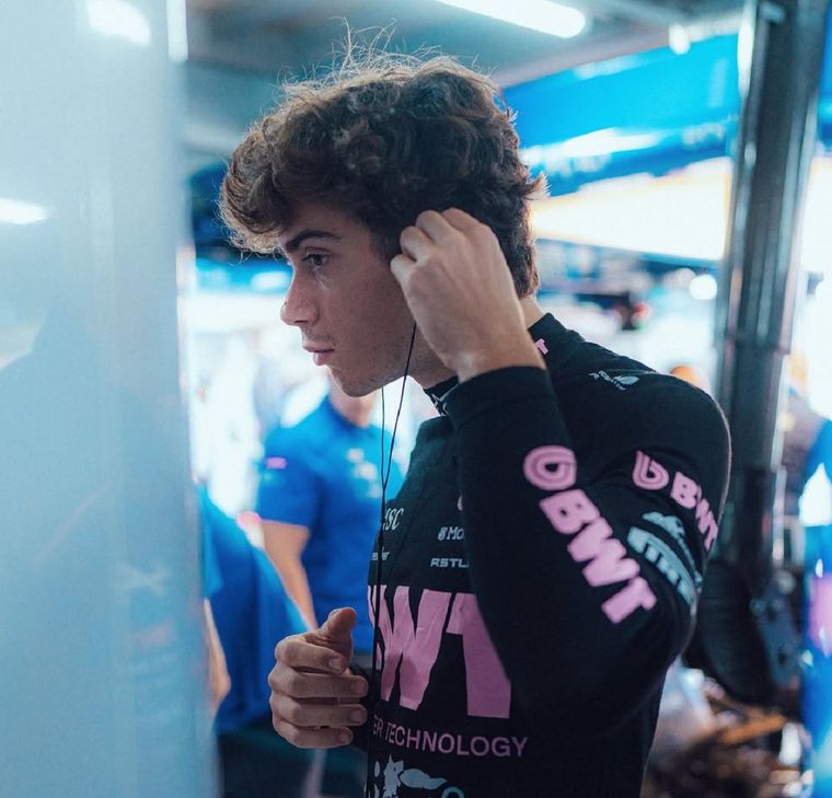 Colapinto se tomó con humor el toque en la FP2, pero admitió que no fue un gran día.
