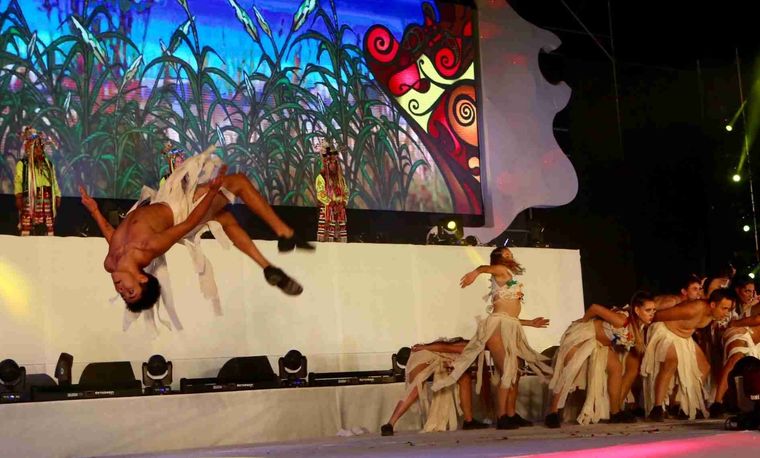 Una escena de la fiesta. Foto: Municipalidad de Guaymallén