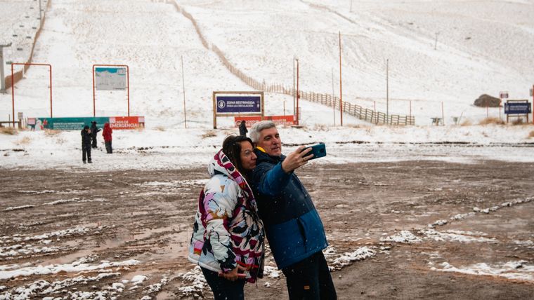 La nieve es uno de los factores en los que confían que pueda traccionar la llegada de turistas a Mendoza. La nieve es uno de los factores en los que confían que pueda traccionar la llegada de turistas a Mendoza.