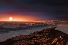 Visión artística del planeta Proxima b. Foto: RT