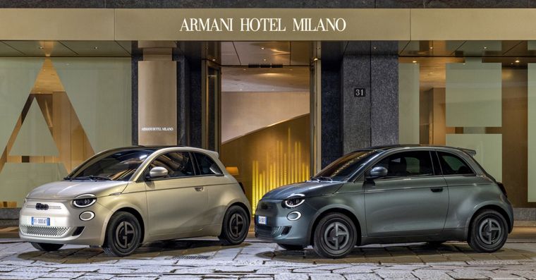 Se presentó el nuevo Fiat 500 Giorgio Armani Collectors Foto: Stellantis