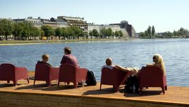 Dinamarca ofrece paisajes maravillosos. La reina madre Margarita, hoy los disfruta sin tanta agenda protocolar.