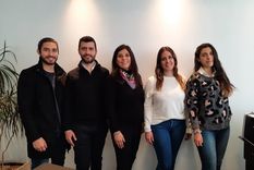 Fernando Ibarra, Juan Francisco Blotta, Jaquelina Pino, Julieta Di Paola, Camila Curello