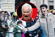 Alcaraz es uno en un millón de casos de éxito en las academias de jugadores, disparó McEnroe Foto: EFE