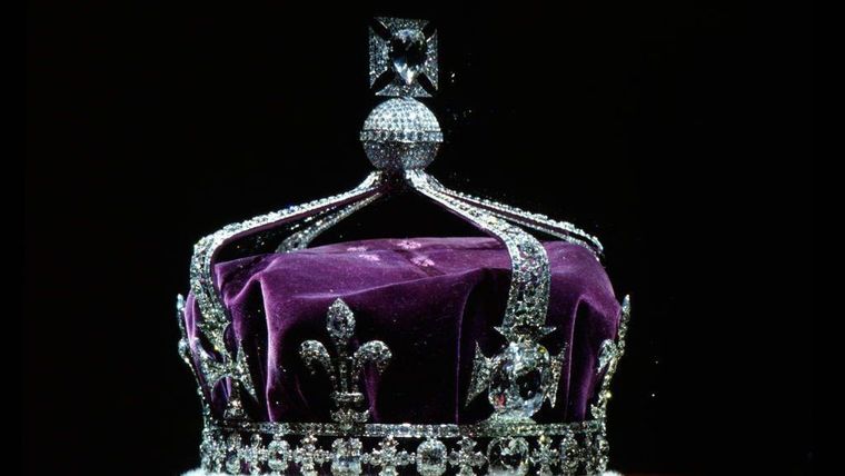 El diamante forma parte de la corona de la Reina Madre Isabel.