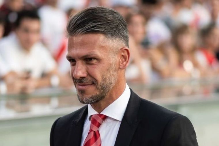 Demichelis se mostró feliz por la goleada de River ante el Tomba.