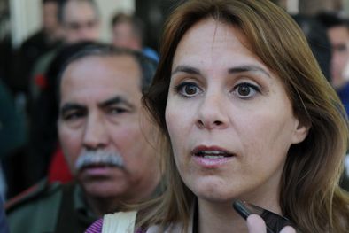 MDZol | Mariana Heredia, representante legal de los gendarmes mendocinos. Foto: Pachy Reynoso/MDZ