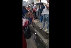 Un delincuente fue reducido por los vecinos en Villa Celina.