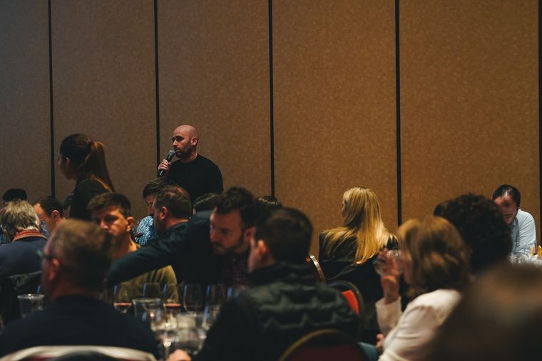 Tomás Stahringer, de Vinyes Ocults, también fue de la partida. Tomás Stahringer, de Vinyes Ocults, también fue de la partida.