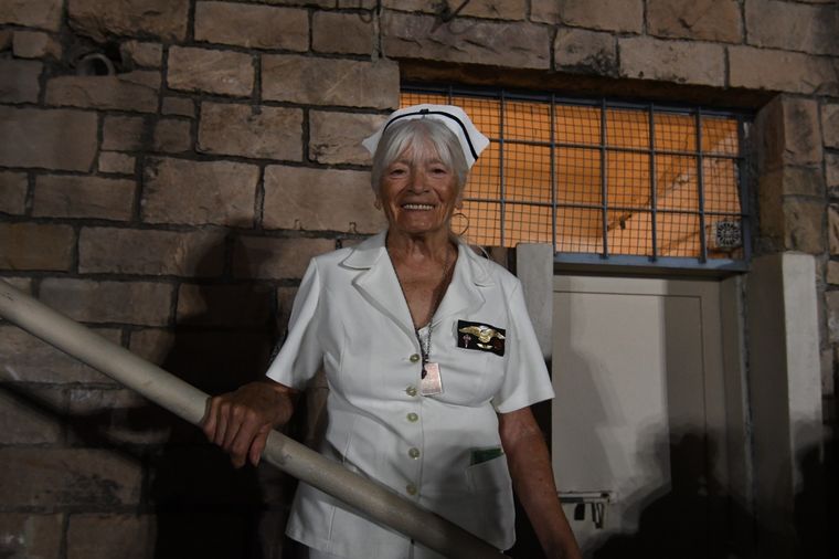 Margarita Ayala trabaja con pasión y dedicación en cada Fiesta de la Vendimia Foto: Santiago Tagua / MDZ.