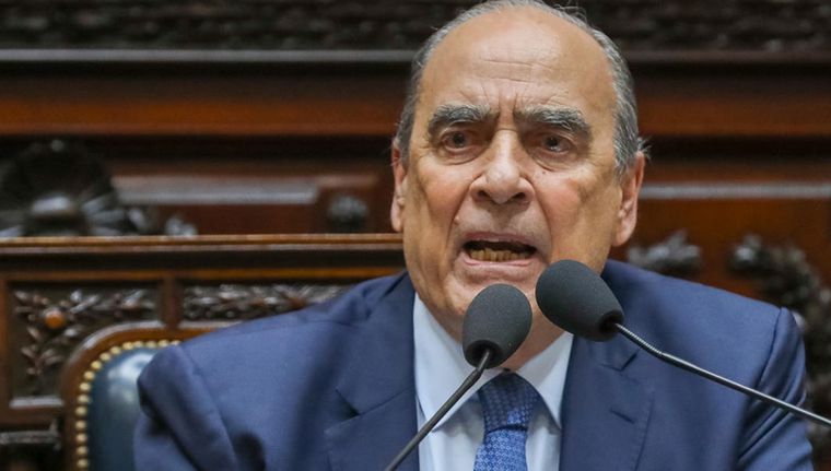 El jefe de Gabinete Guillermo Francos se metió en la discusión por el fracaso de Ficha Limpia. Foto: EFE