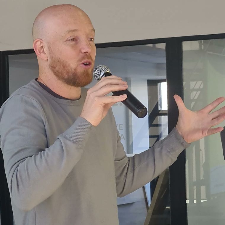 Esteban Allasino, intendente electo de Luján Foto: X (ex Twitter) Esteban Allasino