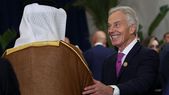 Tony Blair en una reunión sobre la guerra de Gaza celebrada en octubre pasado en Egipto. Tony Blair en una reunión sobre la guerra de Gaza celebrada en octubre pasado en Egipto.