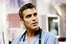 George Clooney se catapultó a la fama con su papel de médico en ER.