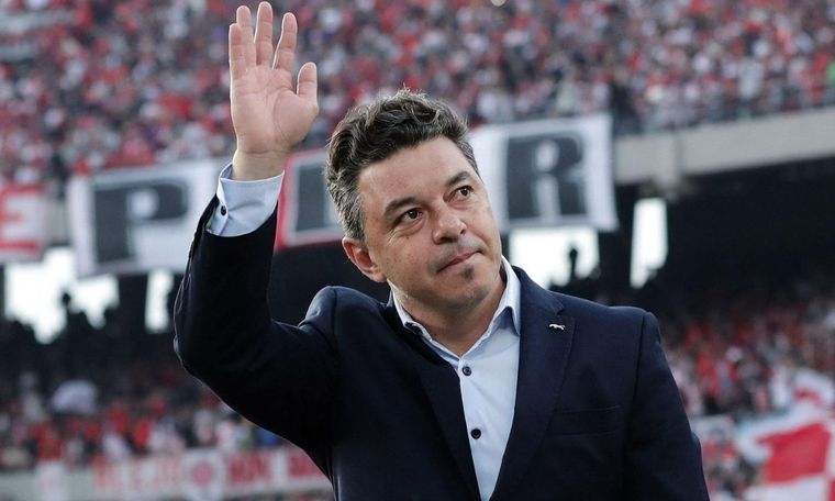 Marcelo Gallardo dio que hablar no solo adentro, sino también afuera de la cancha En los últimos años, sus relaciones amorosas fueron noticia Foto: Archivo