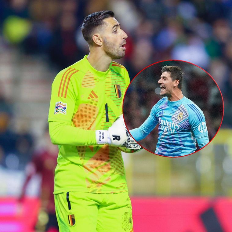 La lucha por el puesto terminó con un arquero fuera de la Selección de Bélgica. Foto: Transfermarkt