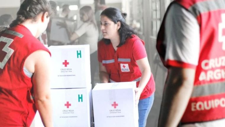 Cruz Roja Argentina, la asociación civil, humanitaria y de carácter voluntario más grande y con más trayectoria en el país Foto: Archivo MDZ