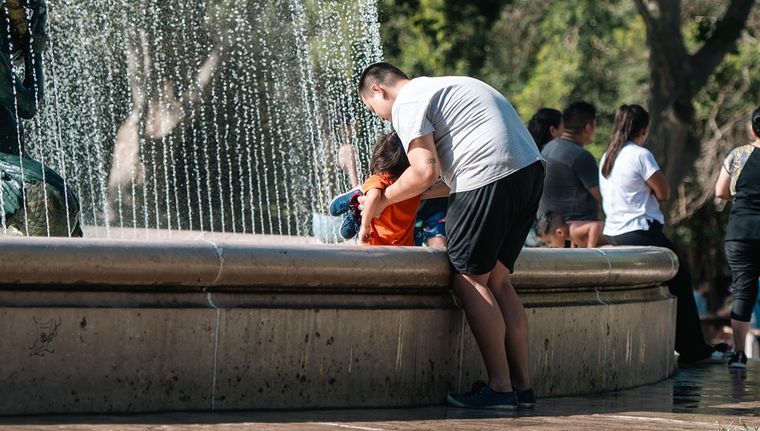 Gran parte del país se encuentra atravesando una gran ola de calor.