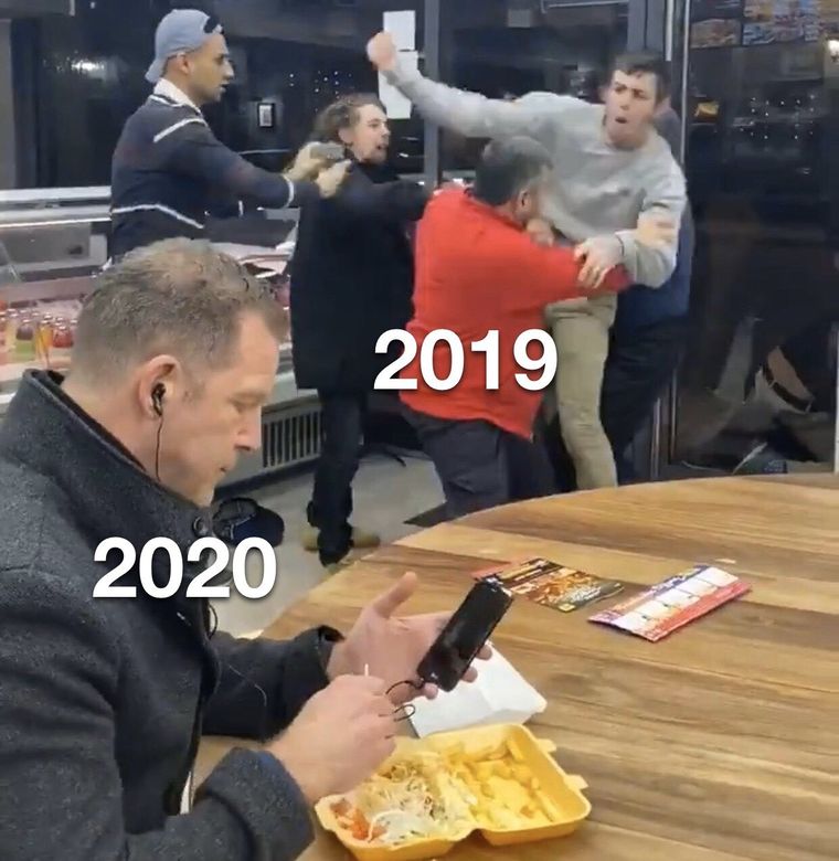 Uno de los memes que inspiró el video.