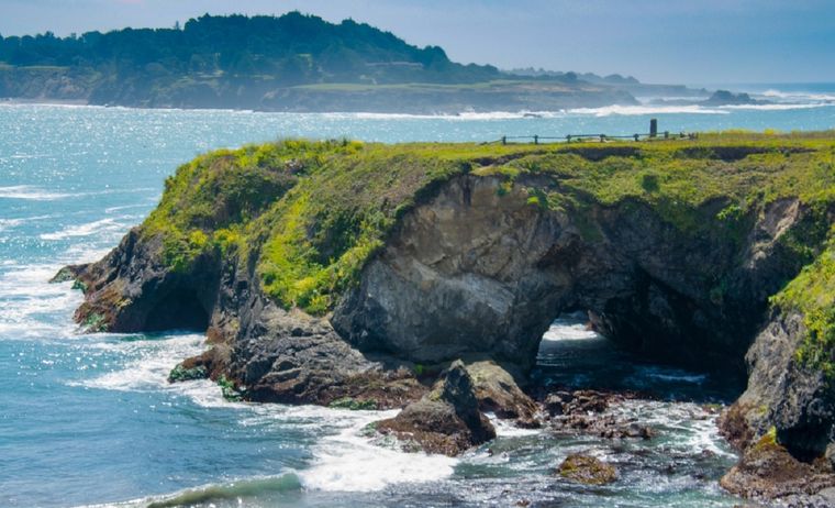 Mendocino es uno de los destinos más maravillosos de California en Estados Unidos Foto: Shutterstock