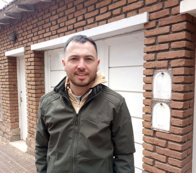 El presidente de Gutiérrez Sport Club, Sebastián Fernández.