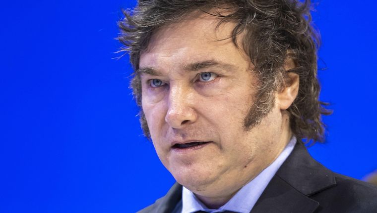 Javier Milei, en la mira de los más destacados artistas del mundo Foto: EFE