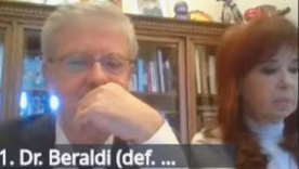 Cristina Fernández de Kirchner en la primera audiencia del juicio por la causa Cuadernos. Cristina Fernández de Kirchner en la primera audiencia del juicio por la causa Cuadernos.