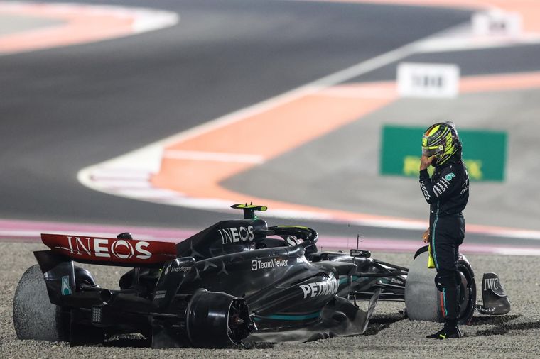 Hamilton reconoció su error luego de la competencia. Foto: EFE