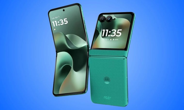 El teléfono plegable de Motorola presenta una pantalla externa más brillante y funcional. El teléfono plegable de Motorola presenta una pantalla externa más brillante y funcional.